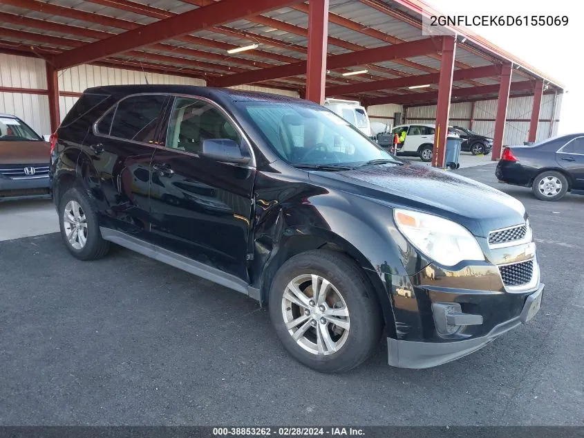 2GNFLCEK6D6155069 2013 Chevrolet Equinox Ls