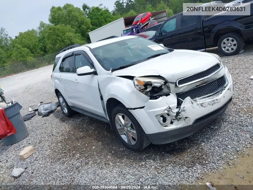 2013 Chevrolet Equinox 1Lt VIN: 2GNFLEEK4D6283631 Lot: 39304584