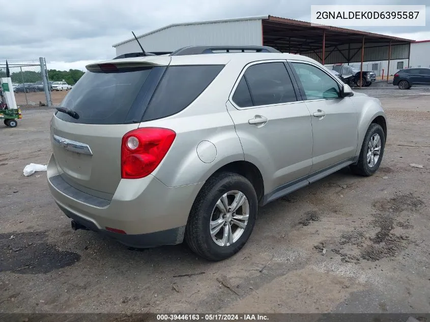 2013 Chevrolet Equinox 1Lt VIN: 2GNALDEK0D6395587 Lot: 39446163