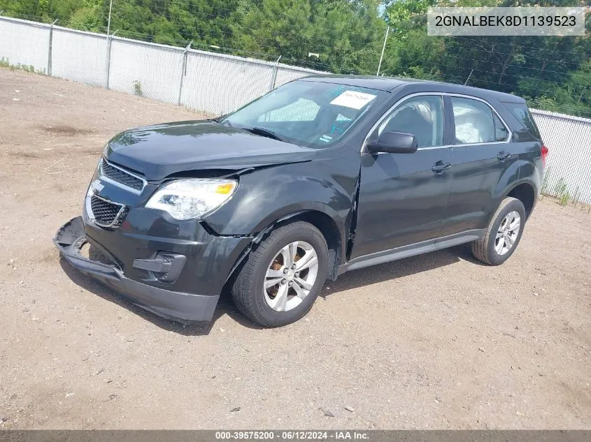 2GNALBEK8D1139523 2013 Chevrolet Equinox Ls