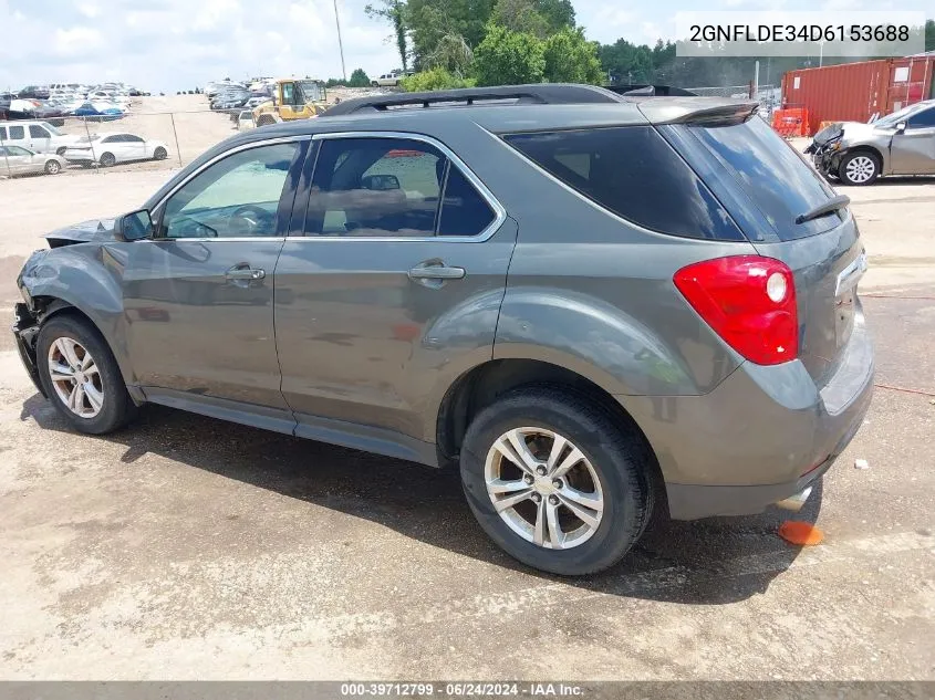 2GNFLDE34D6153688 2013 Chevrolet Equinox 1Lt