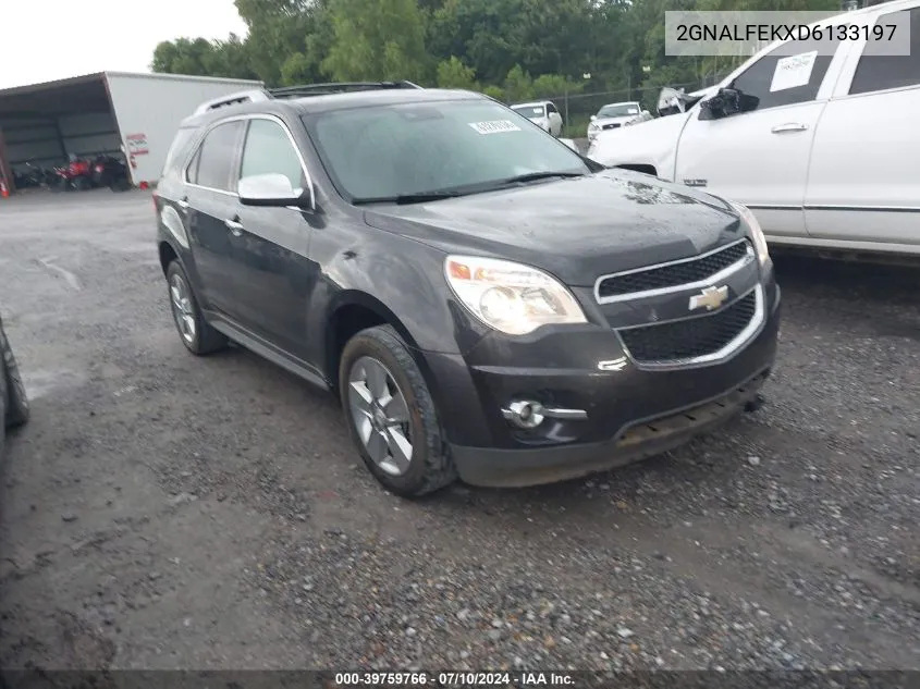 2GNALFEKXD6133197 2013 Chevrolet Equinox Ltz