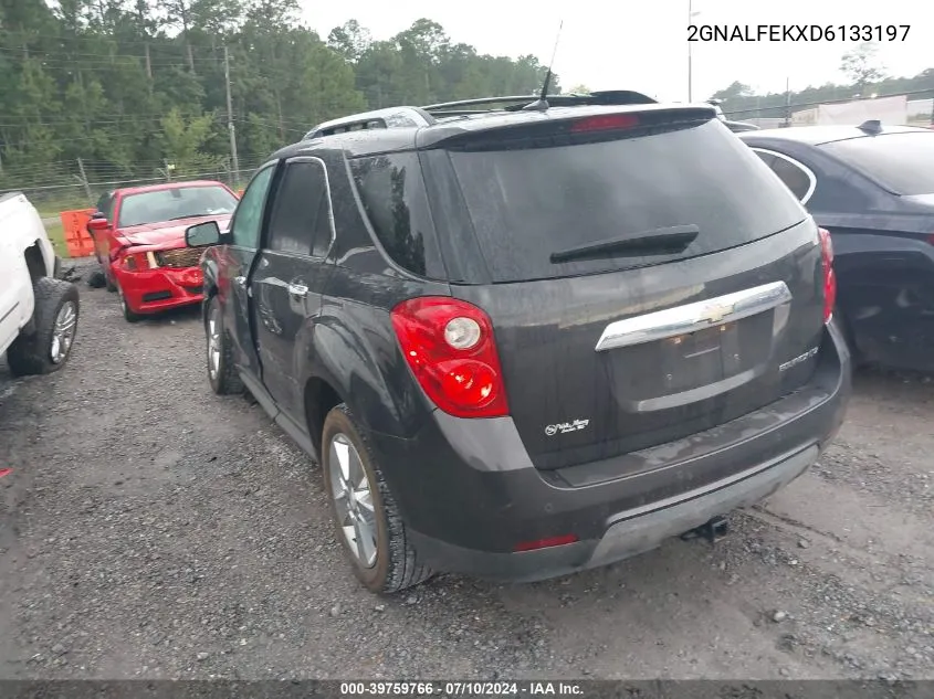 2GNALFEKXD6133197 2013 Chevrolet Equinox Ltz