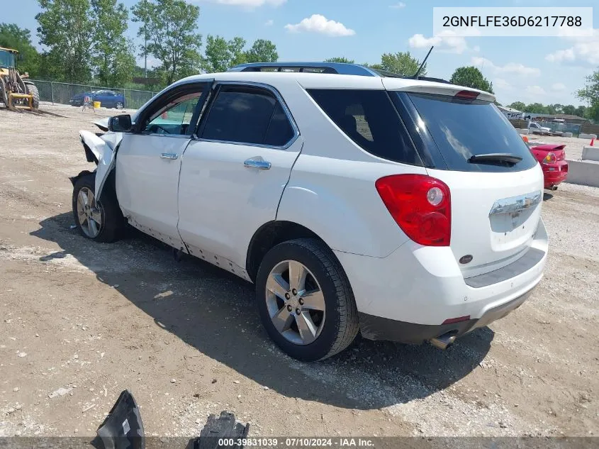 2GNFLFE36D6217788 2013 Chevrolet Equinox Ltz