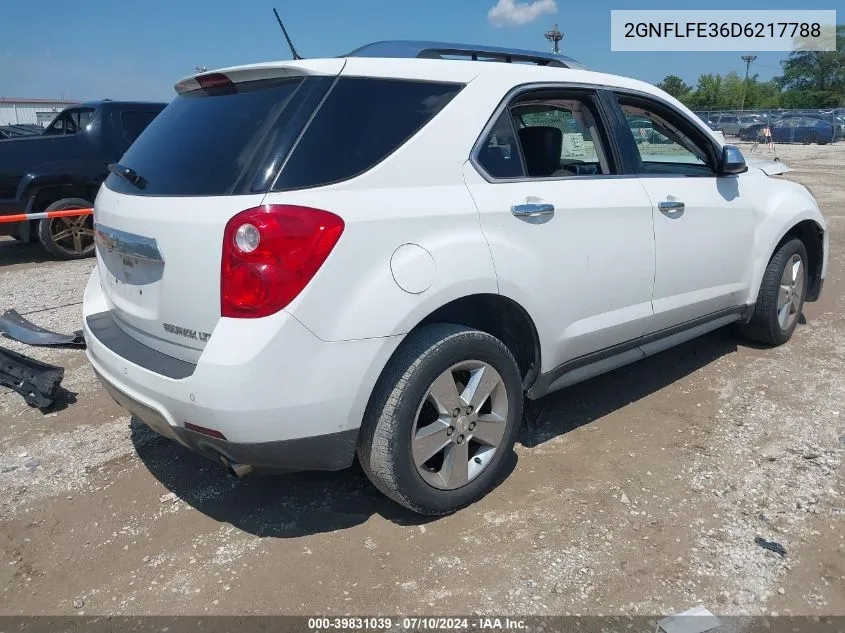 2GNFLFE36D6217788 2013 Chevrolet Equinox Ltz