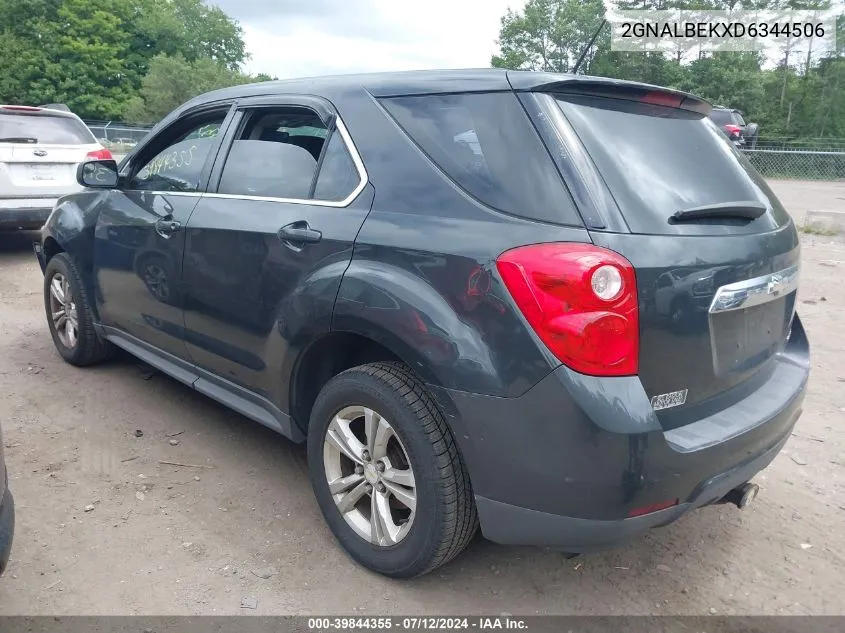 2GNALBEKXD6344506 2013 Chevrolet Equinox Ls