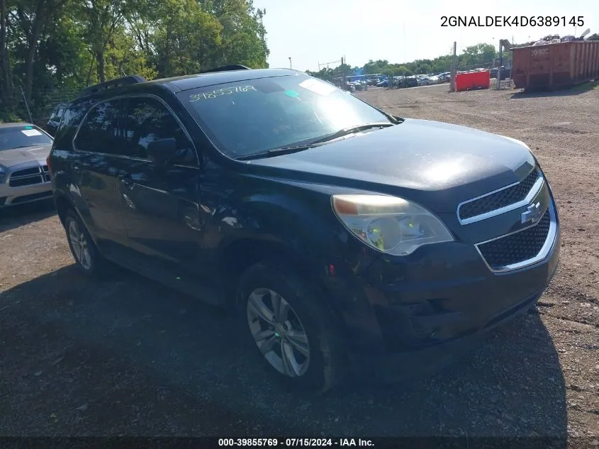 2013 Chevrolet Equinox 1Lt VIN: 2GNALDEK4D6389145 Lot: 39855769