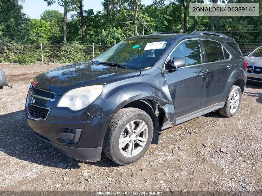 2GNALDEK4D6389145 2013 Chevrolet Equinox 1Lt