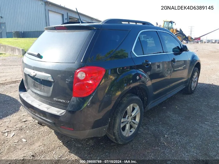 2013 Chevrolet Equinox 1Lt VIN: 2GNALDEK4D6389145 Lot: 39855769