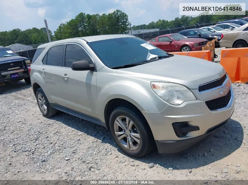 2GNALBEK1D6414846 2013 Chevrolet Equinox Ls