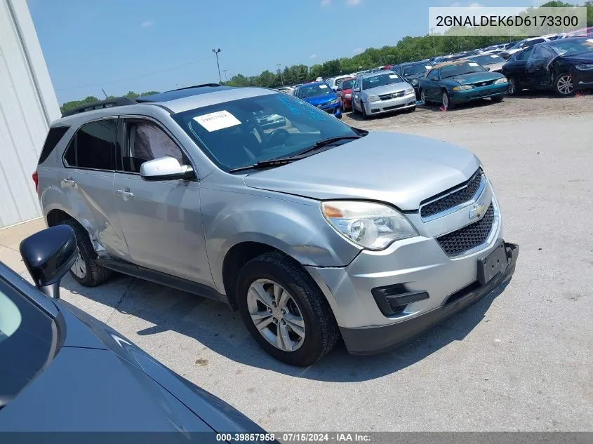 2013 Chevrolet Equinox 1Lt VIN: 2GNALDEK6D6173300 Lot: 39857958