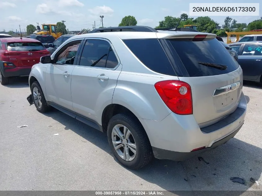 2013 Chevrolet Equinox 1Lt VIN: 2GNALDEK6D6173300 Lot: 39857958