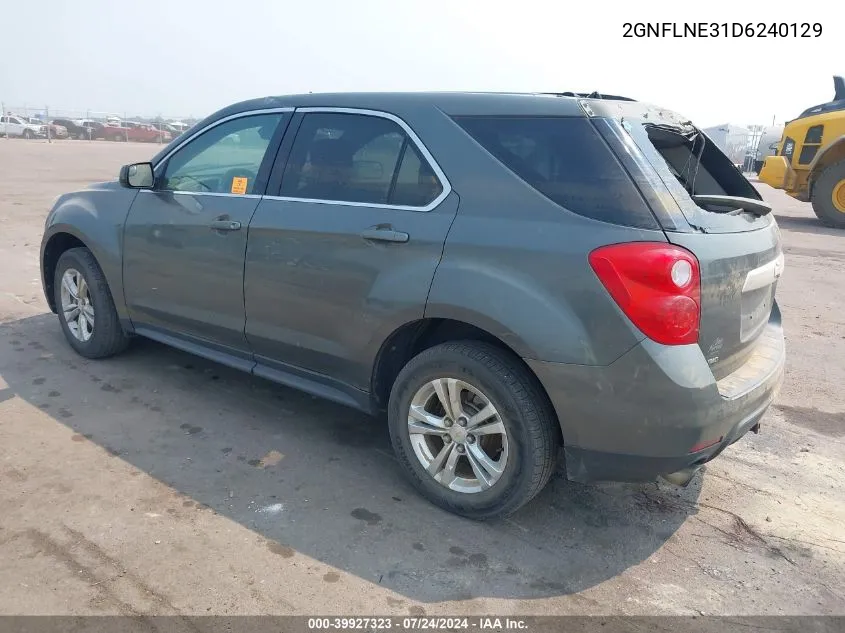 2GNFLNE31D6240129 2013 Chevrolet Equinox 2Lt