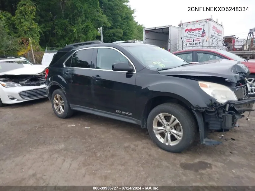 2013 Chevrolet Equinox 2Lt VIN: 2GNFLNEKXD6248334 Lot: 39936727