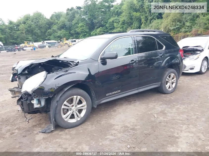 2GNFLNEKXD6248334 2013 Chevrolet Equinox 2Lt