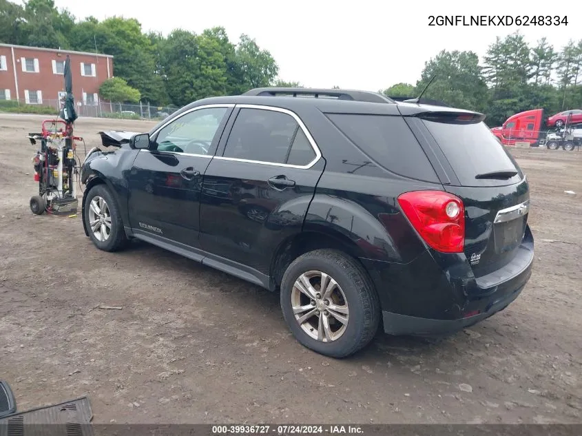 2GNFLNEKXD6248334 2013 Chevrolet Equinox 2Lt