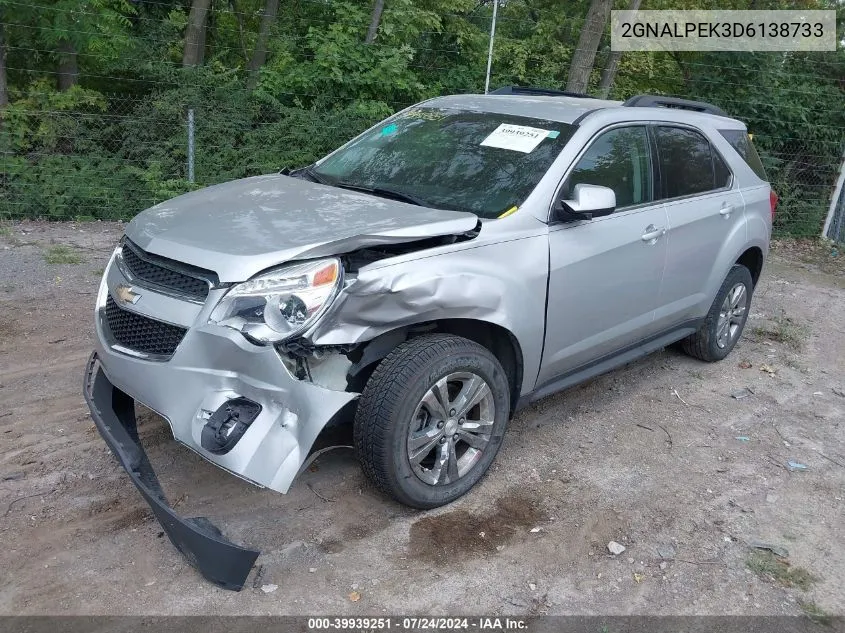 2GNALPEK3D6138733 2013 Chevrolet Equinox 2Lt