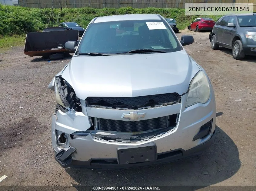 2GNFLCEK6D6281545 2013 Chevrolet Equinox Ls