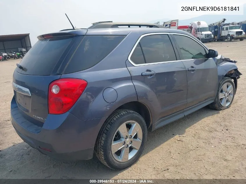 2GNFLNEK9D6181841 2013 Chevrolet Equinox 2Lt