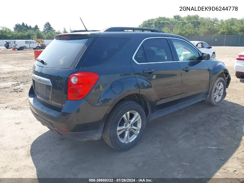 2GNALDEK9D6244778 2013 Chevrolet Equinox 1Lt