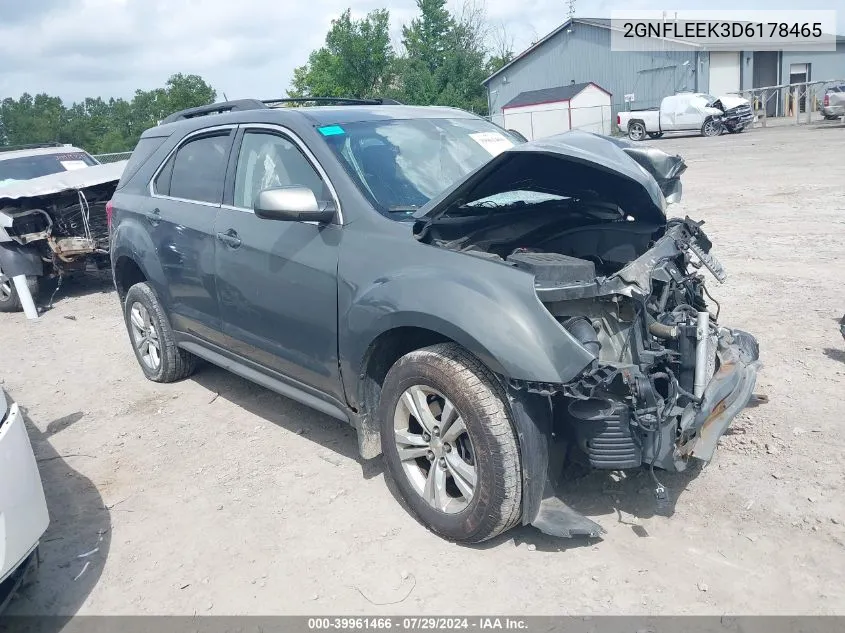 2013 Chevrolet Equinox 1Lt VIN: 2GNFLEEK3D6178465 Lot: 39961466