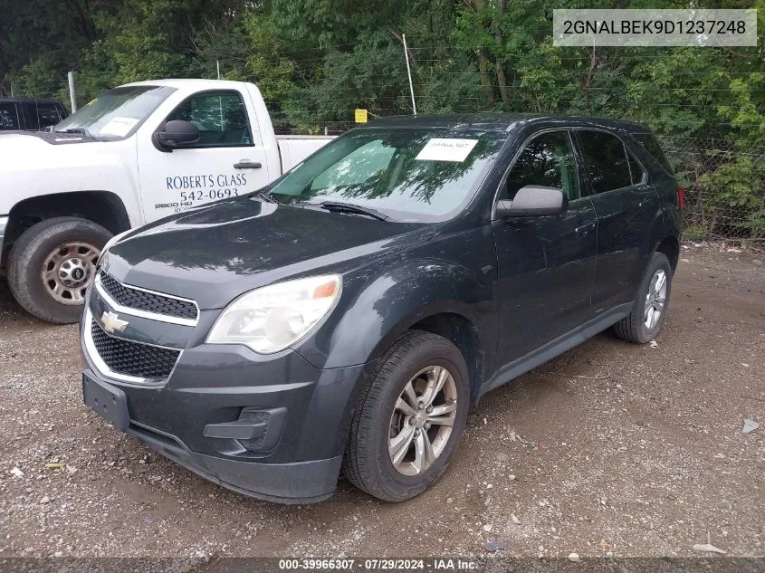 2013 Chevrolet Equinox Ls VIN: 2GNALBEK9D1237248 Lot: 39966307