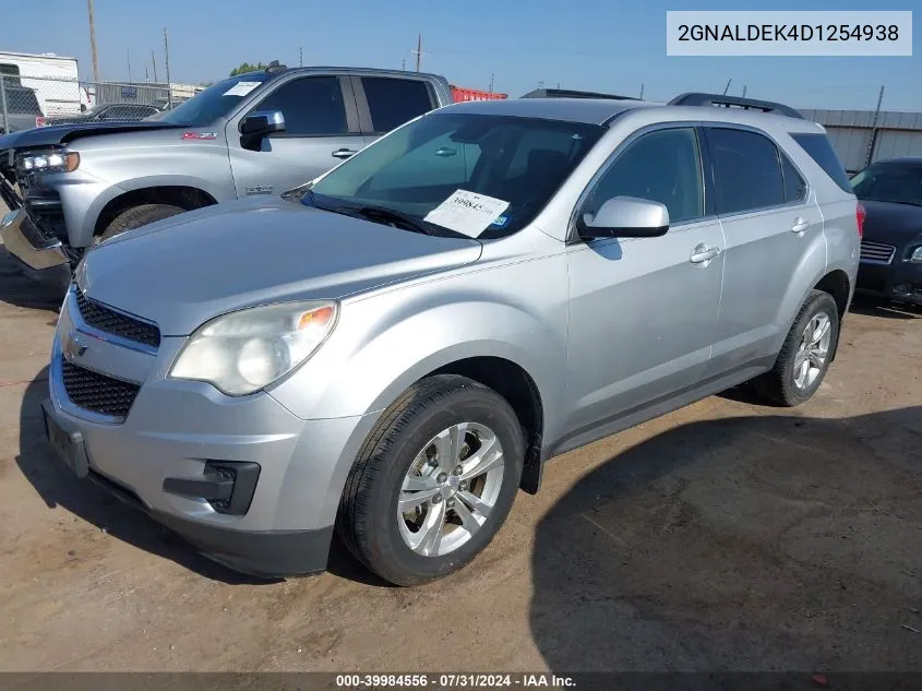 2GNALDEK4D1254938 2013 Chevrolet Equinox 1Lt