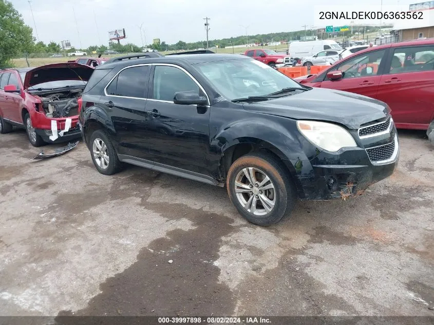 2013 Chevrolet Equinox 1Lt VIN: 2GNALDEK0D6363562 Lot: 39997898