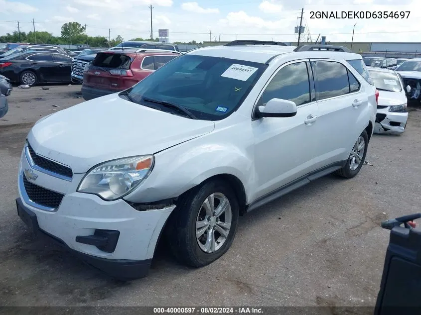 2GNALDEK0D6354697 2013 Chevrolet Equinox 1Lt