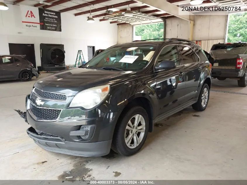 2GNALDEK1D6250784 2013 Chevrolet Equinox 1Lt