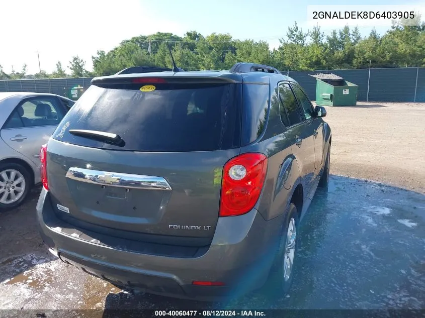 2GNALDEK8D6403905 2013 Chevrolet Equinox 1Lt