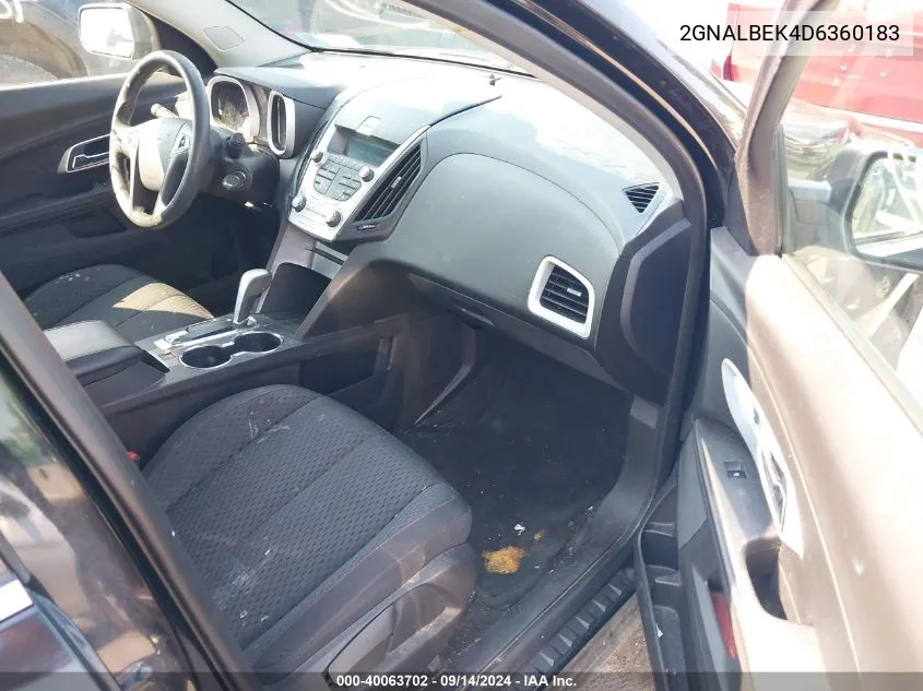 2GNALBEK4D6360183 2013 Chevrolet Equinox Ls