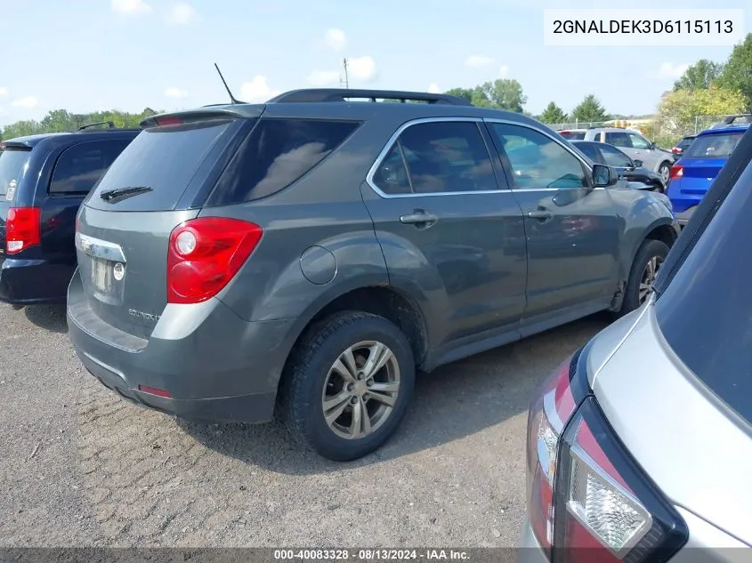 2GNALDEK3D6115113 2013 Chevrolet Equinox 1Lt