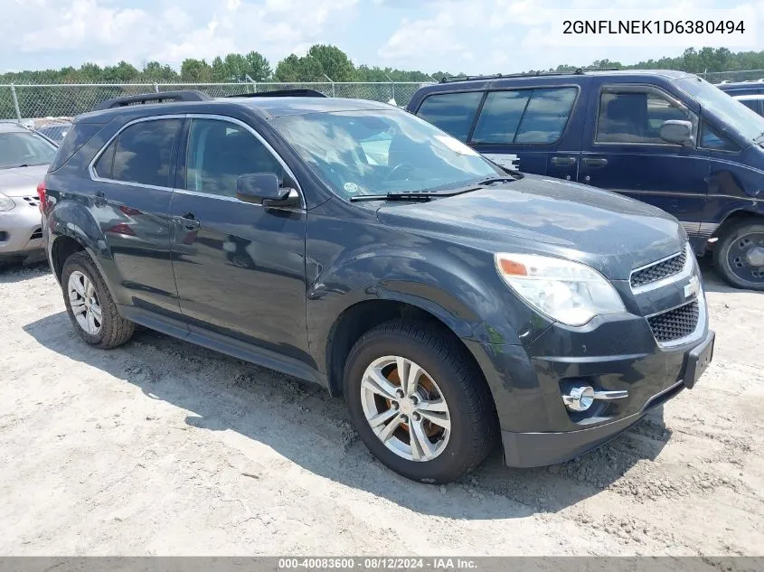 2013 Chevrolet Equinox 2Lt VIN: 2GNFLNEK1D6380494 Lot: 40083600