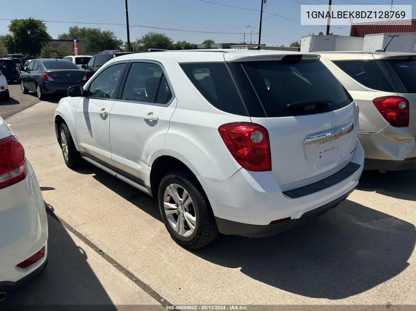 1GNALBEK8DZ128769 2013 Chevrolet Equinox Ls