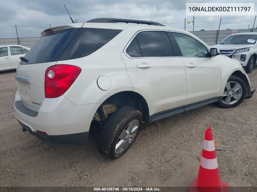 1GNALDEK0DZ111797 2013 Chevrolet Equinox 1Lt