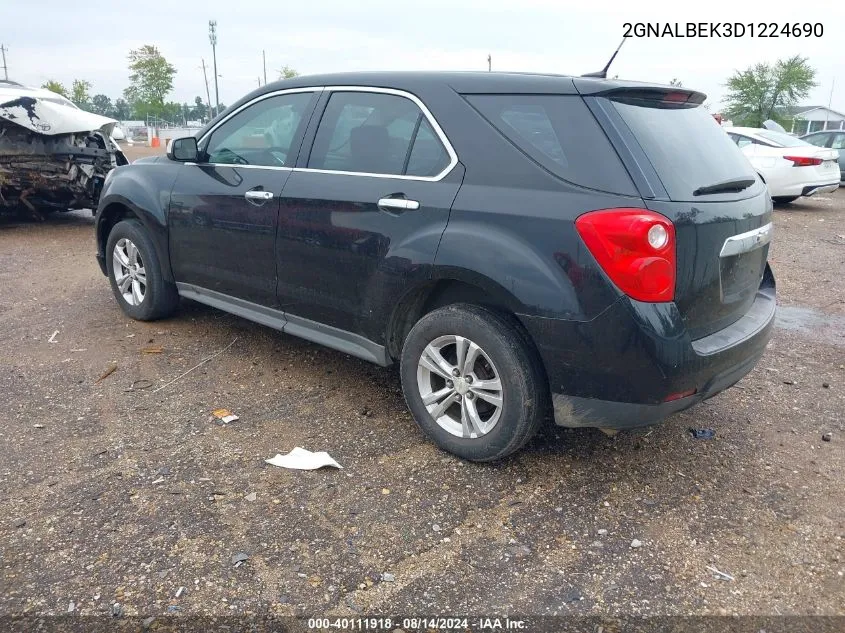 2013 Chevrolet Equinox Ls VIN: 2GNALBEK3D1224690 Lot: 40480020