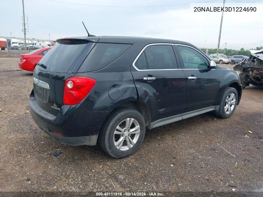 2GNALBEK3D1224690 2013 Chevrolet Equinox Ls