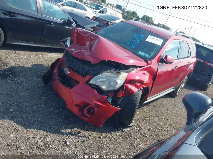 1GNFLEEK8DZ122820 2013 Chevrolet Equinox 1Lt