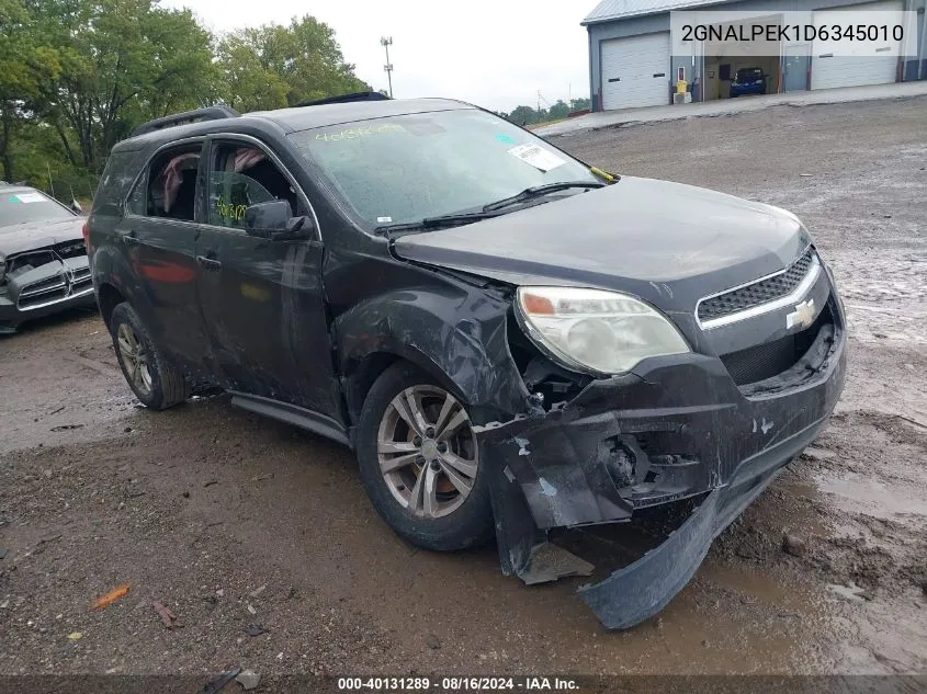 2GNALPEK1D6345010 2013 Chevrolet Equinox 2Lt