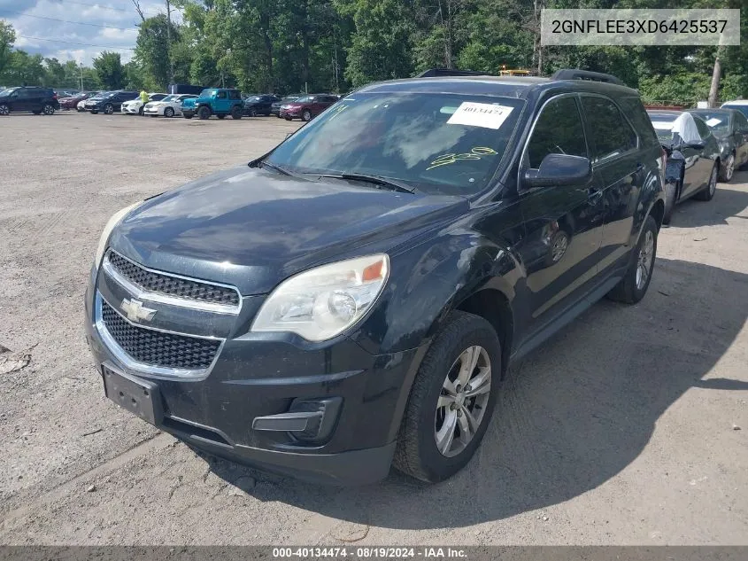 2013 Chevrolet Equinox 1Lt VIN: 2GNFLEE3XD6425537 Lot: 40134474