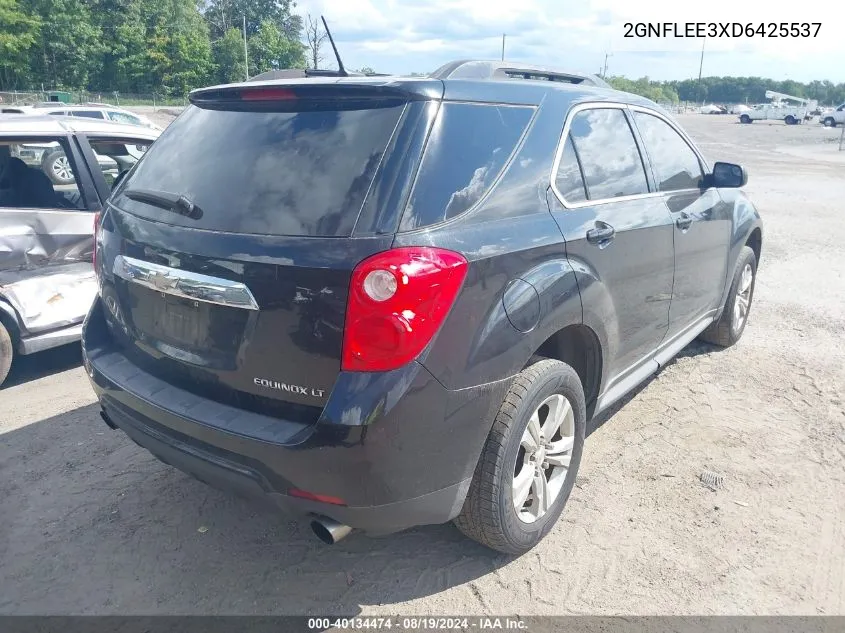 2013 Chevrolet Equinox 1Lt VIN: 2GNFLEE3XD6425537 Lot: 40134474