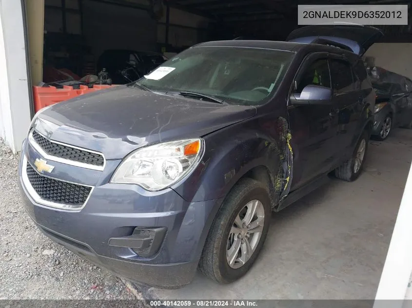 2GNALDEK9D6352012 2013 Chevrolet Equinox 1Lt