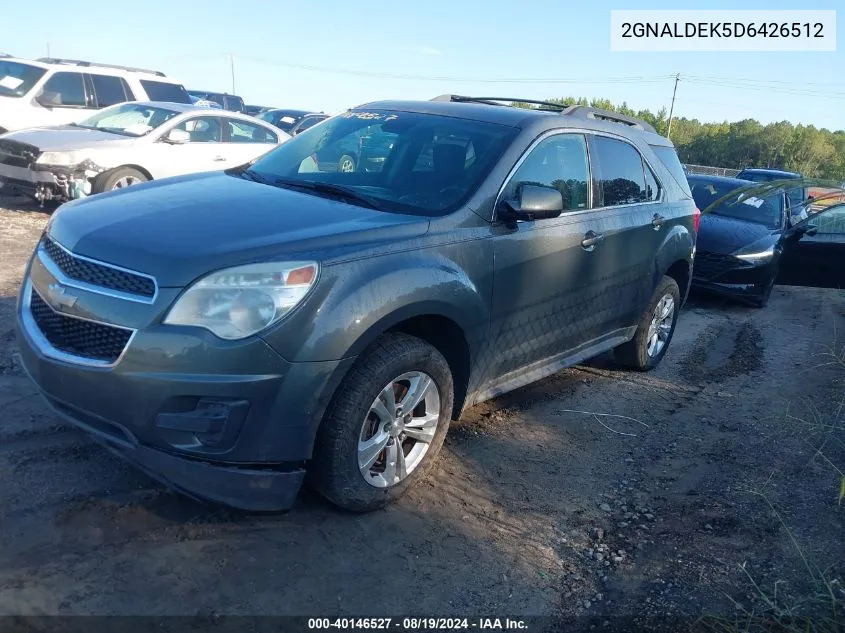 2013 Chevrolet Equinox 1Lt VIN: 2GNALDEK5D6426512 Lot: 40146527