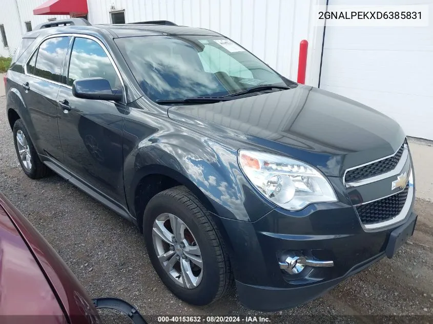 2GNALPEKXD6385831 2013 Chevrolet Equinox Lt