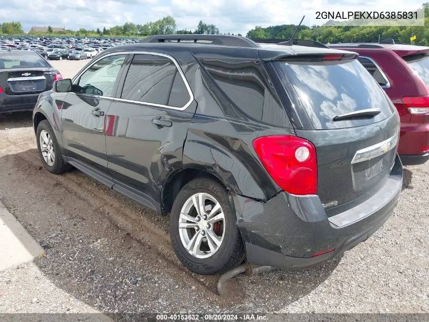 2GNALPEKXD6385831 2013 Chevrolet Equinox Lt