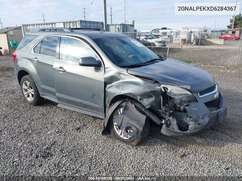 2013 Chevrolet Equinox Lt VIN: 2GNALPEKXD6284367 Lot: 40166198