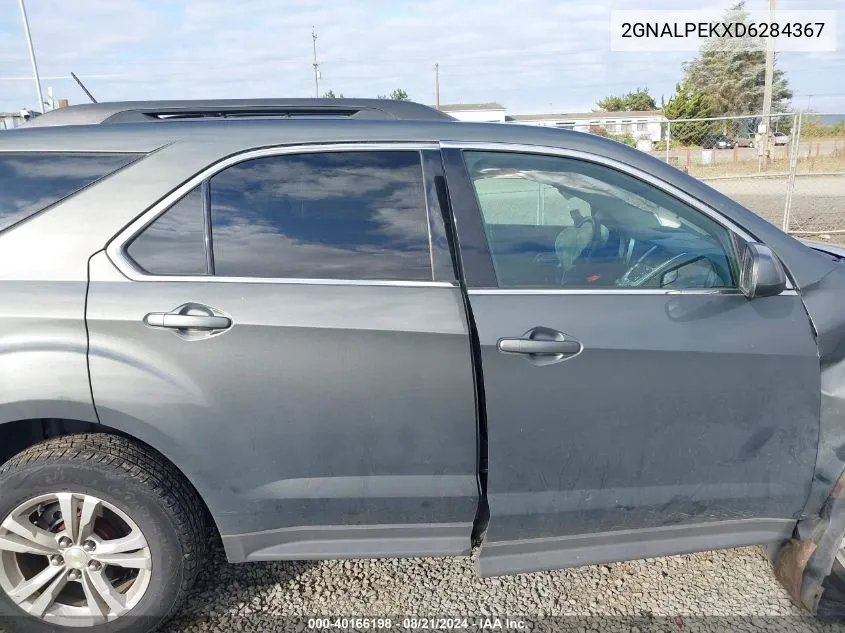 2013 Chevrolet Equinox Lt VIN: 2GNALPEKXD6284367 Lot: 40166198