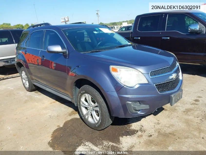 2GNALDEK1D6302091 2013 Chevrolet Equinox 1Lt