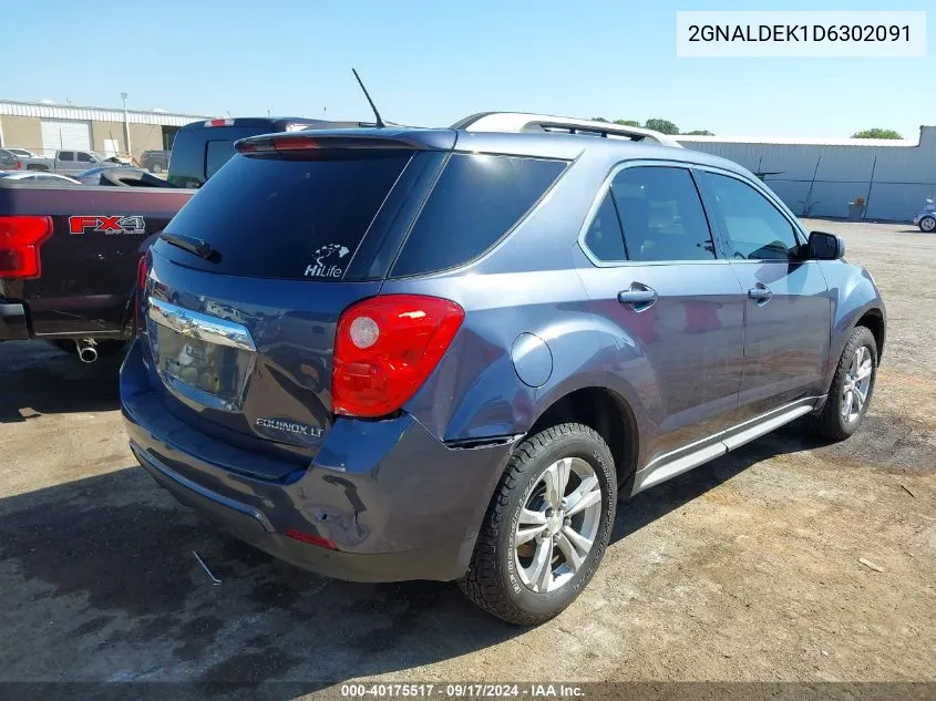 2GNALDEK1D6302091 2013 Chevrolet Equinox 1Lt